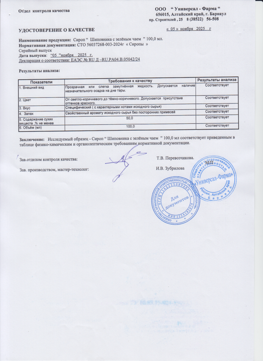 Паспорт №112025